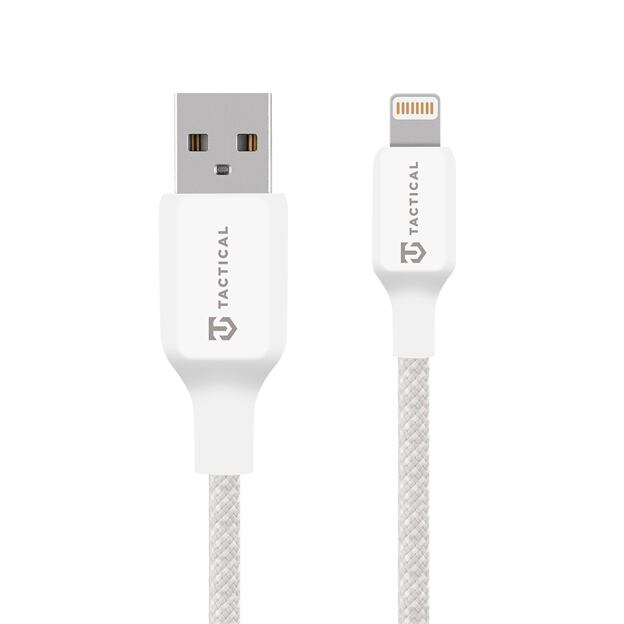 Tactical Stitch Thread Cable USB-A/Lightning 2m White