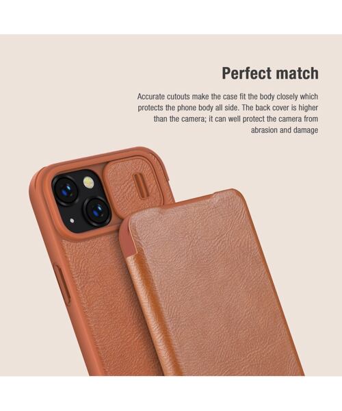 Nillkin Qin Book PRO Pouzdro pro Apple iPhone 14 Plus Black