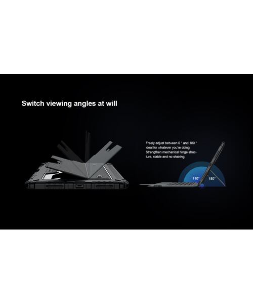 Nillkin Bumper Combo Keyboard Case pro iPad Air 4/5/10.9 2020/11 2024/2025/Pro 11 2020/2021/2022 Bla