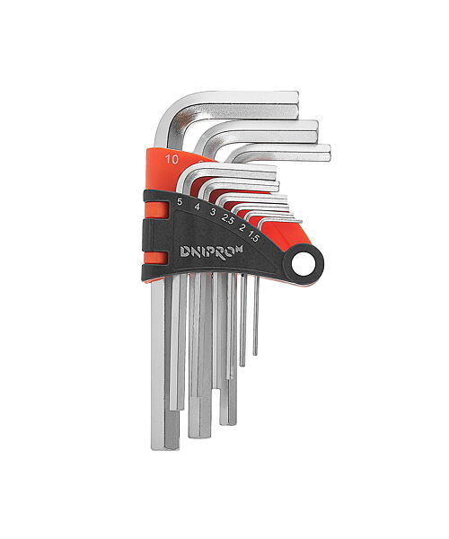 Sada šestihranných klíčů 9 ks. Dnipro-M