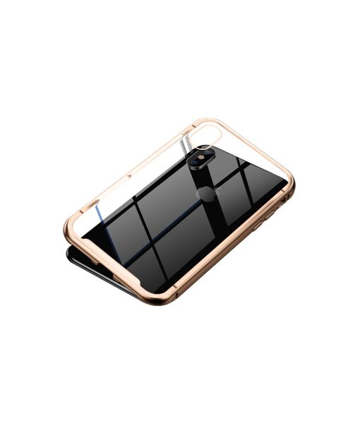 Baseus iPhone Xs Max case Magnetite hardware Gold (WIAPIPH65-CS0V)