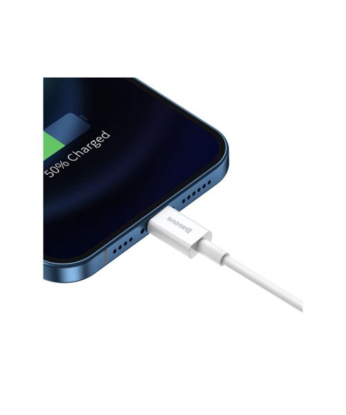 Baseus CALYS-A02 Superior Fast Charging Kabel Lightning 2.4A 1m White