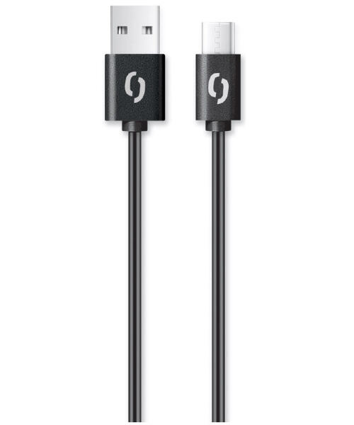 Datový kabel ALIGATOR 2A USB-C 1m, černý