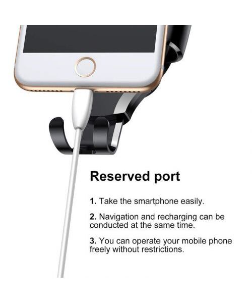 Baseus SUYL-XP01 Osculum Gravity Držák do Auta Black