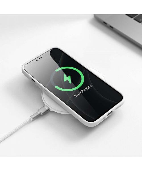 Baseus iPhone 13 Pro case Liquid Silica Gel Protective White (ARYT000402)