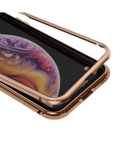 Baseus iPhone Xs Max case Magnetite hardware Gold (WIAPIPH65-CS0V)