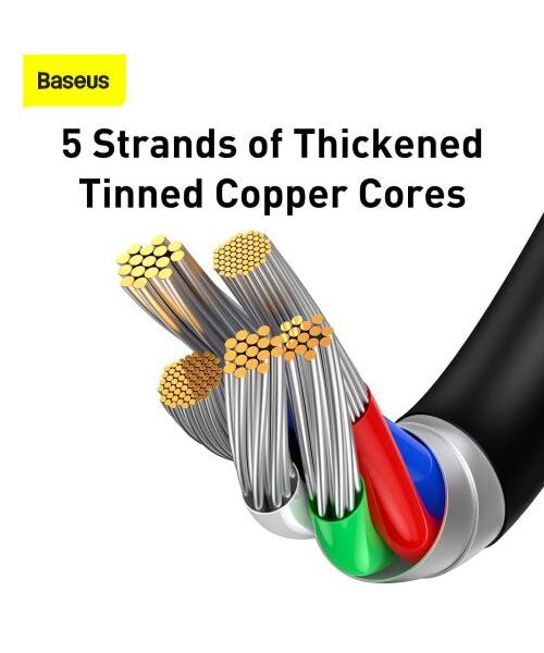 Baseus CATLYS-A01 Superior Fast Charging Datový Kabel USB-C to Lightning  20W 1m Black