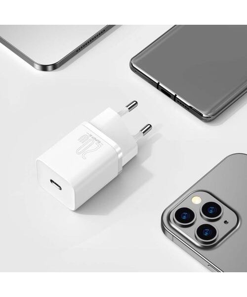 Baseus CCSUP-B02 Super Si Quick Nabíječka USB-C 20W White