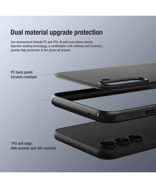 Nillkin Super Frosted PRO Zadní Kryt pro Samsung Galaxy A54 5G Black