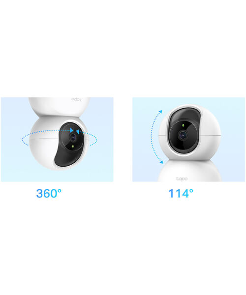 TP-LINK Tapo C200 Pan/Tilt FullHD1080p Home Security Wi-Fi Camera,micro SD, dvoucestné audio, detekc