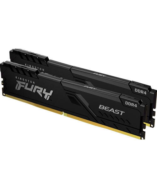 Kingston FURY Beast/DDR4/32GB/3200MHz/CL16/2x16GB/Black