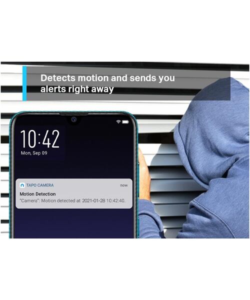 TP-LINK Tapo C210 Pan/Tilt Home Security Wi-Fi 3MP Camera,micro SD,dvoucestné audio,detekce pohybu