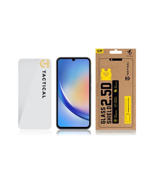 Tactical Glass Shield 2.5D sklo pro Samsung Galaxy A34 5G Clear