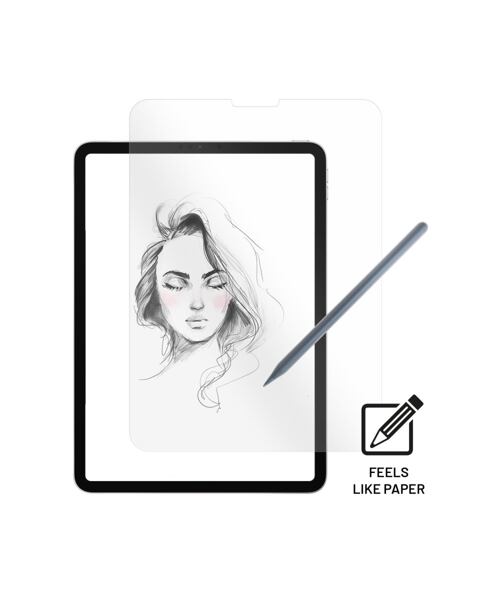 Ochranné tvrzené sklo FIXED PaperGlass Screen Protector pro Apple iPad Air (2020/2022), čiré