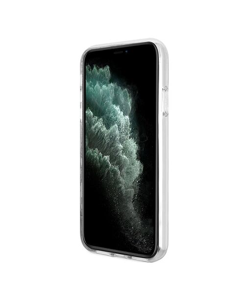 Guess IML 4G MagSafe Zadní Kryt pro iPhone 11 Black