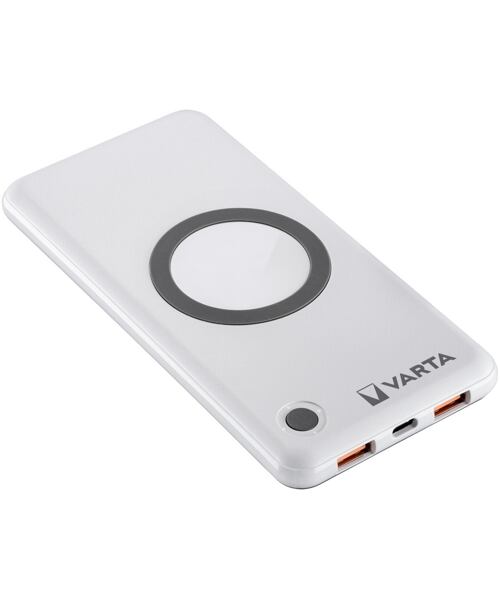 VARTA Portable Bezdrátová Powerbanka 10000mAh Silver