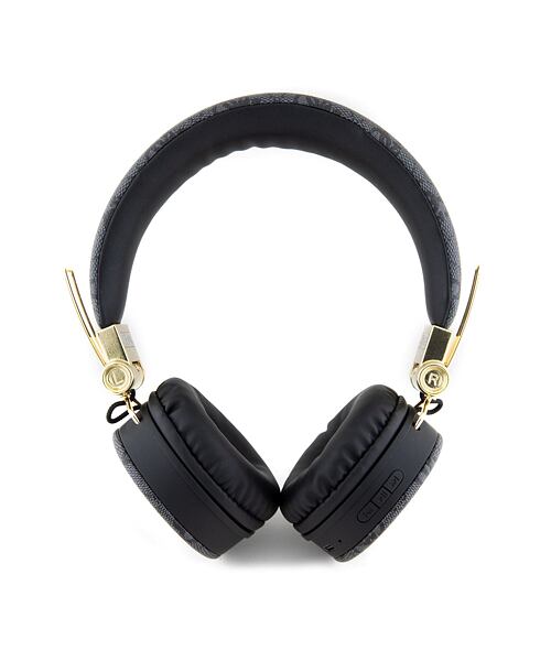Guess PU Leather 4G Metal Logo BT5.3 Stereo Headphone Black