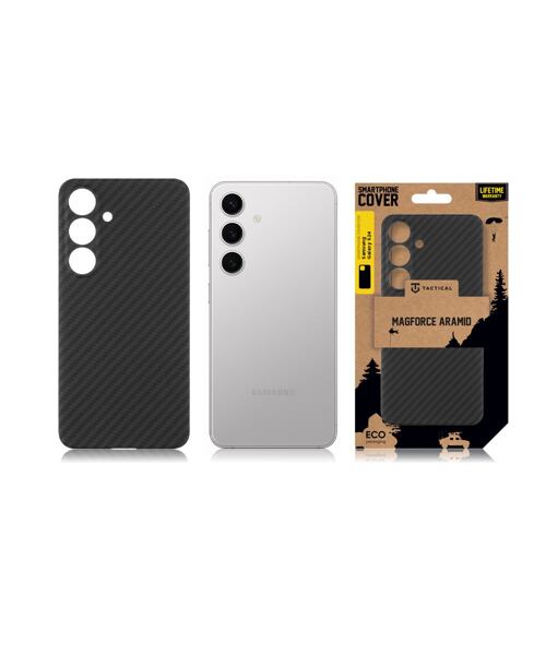 Tactical MagForce Aramid Kryt pro Samsung Galaxy S24 Black
