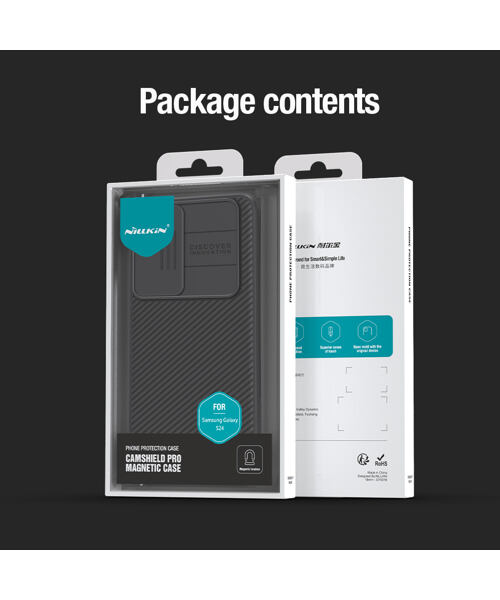 Nillkin CamShield PRO Zadní Kryt pro Samsung Galaxy S24 Black