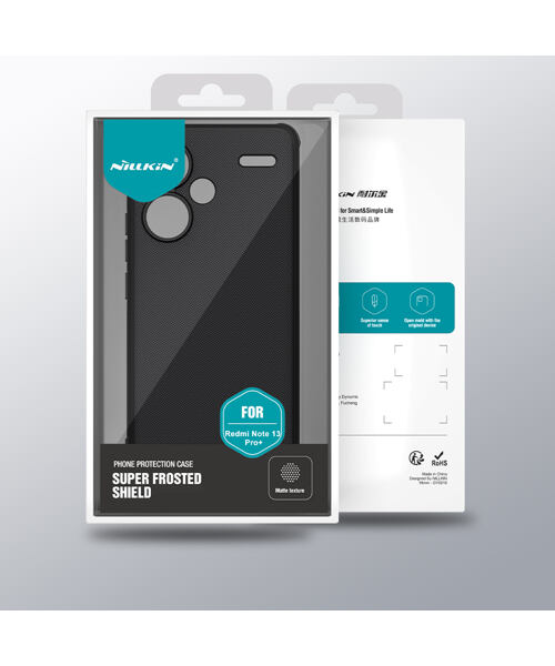 Nillkin Super Frosted PRO Zadní Kryt pro Xiaomi Redmi Note 13 Pro+ 5G Deep Green