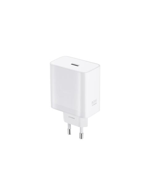 OnePlus SuperVOOC Charger 80W USB-A Cestovní Nabíječ White