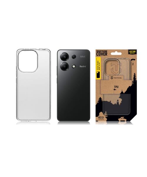 Tactical TPU Kryt pro Xiaomi Redmi Note 13 4G Transparent