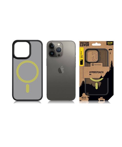 Tactical MagForce Hyperstealth 2.0 Kryt pro Apple iPhone 13 Pro Black/Yellow