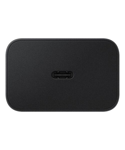 EP-T4511XBE Samsung USB-C 45W Cestovní nabíječka + USB-C Datový Kabel Black