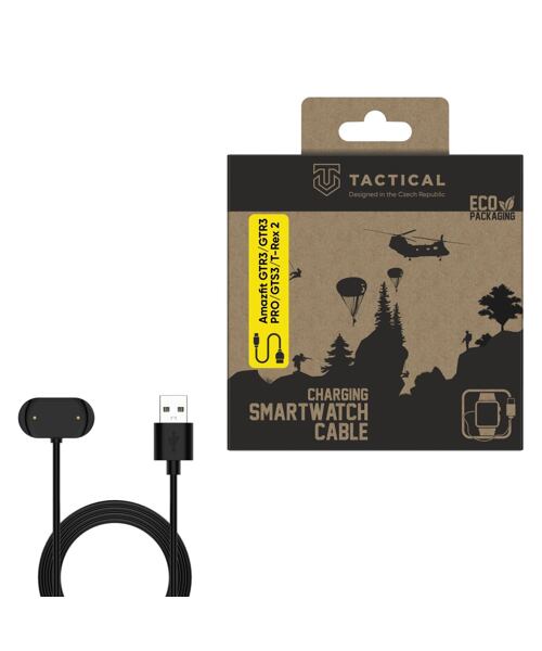 Tactical USB Nabíjecí Kabel pro Amazfit GTR3/GTR3 PRO/GTS3/T-Rex 2