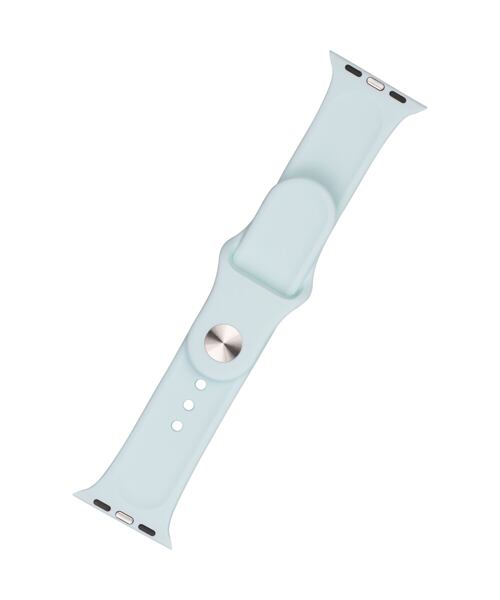 Set silikonových řemínků FIXED Silicone Strap pro Apple Watch 42/44/45/46/49mm, světlě zelený