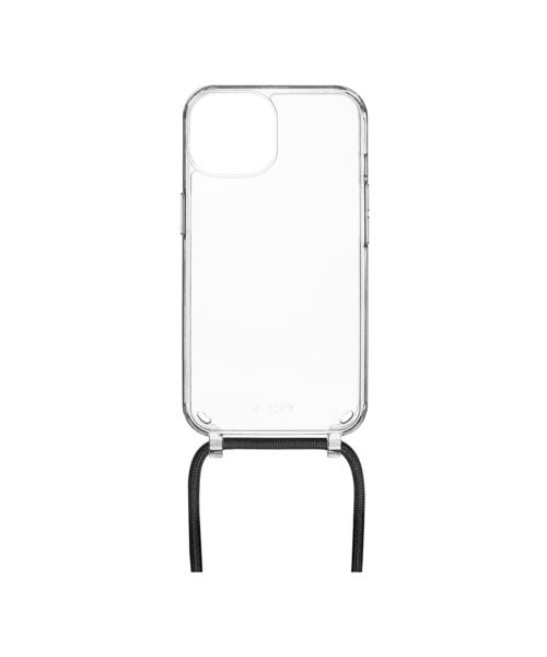 Pouzdro FIXED Pure Neck s černou šňůrkou na krk pro Apple iPhone 15 Pro Max