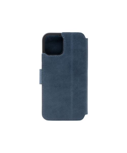 Kožené pouzdro typu kniha FIXED ProFit pro Apple iPhone 15 Plus, modré