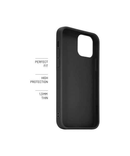 Zadní pogumovaný kryt FIXED Story pro Xiaomi 14, černý