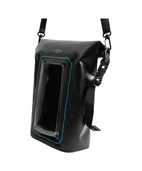Voděodolný vak FIXED Float Bag s kapsou pro mobilní telefon 3L, černá