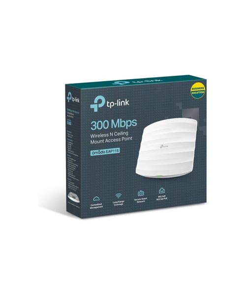 TP-Link EAP115 N300 WiFi Ceiling/Wall Mount AP Omada SDN