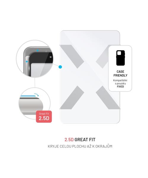 Ochranné tvrzené sklo FIXED pro Lenovo Tab M11 11" (2024), čiré