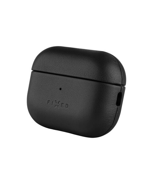 Kožené pouzdro FIXED PodsLeather pro Apple AirPods 3, černé