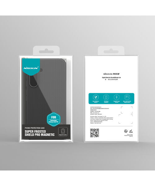 Nillkin Super Frosted PRO Magnetic Zadní Kryt pro Samsung Galaxy S24 FE Black