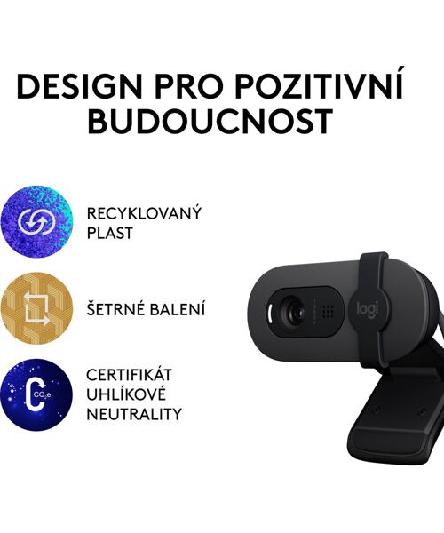kamera Logitech BRIO 100, Graphite_