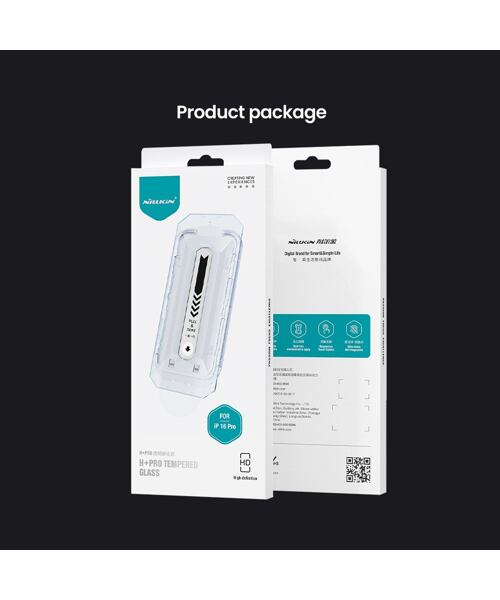 Nillkin Tvrzené Sklo 0.2mm H+ PRO 2.5D pro Apple iPhone 16 Pro (s aplikátorem)