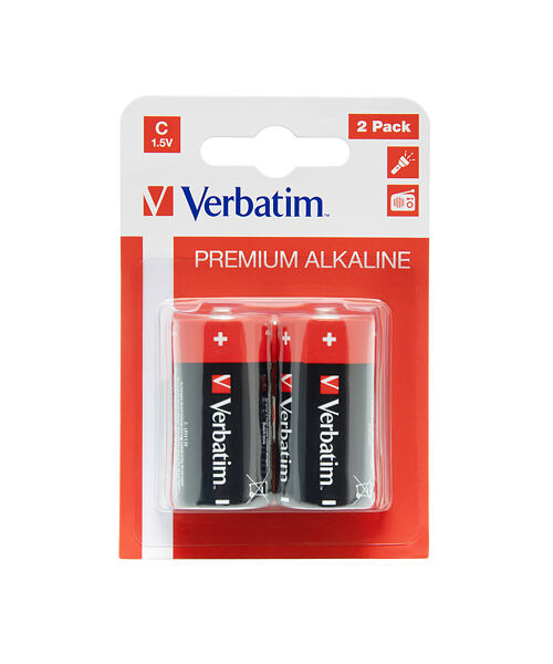 Verbatim Alkalické baterie C