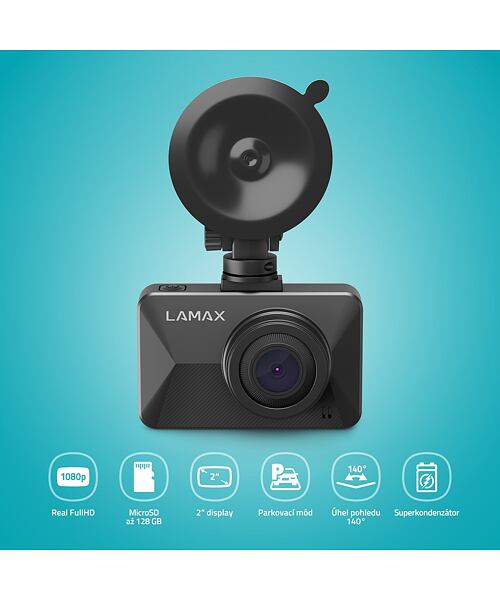 LAMAX T3 kamera do auta