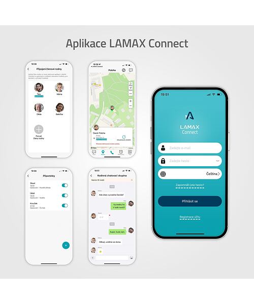 LAMAX WatchY4 Play Blue