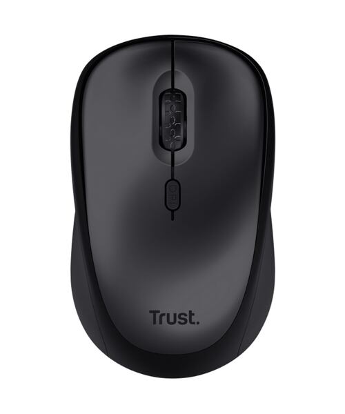 TRUST BOLOGNA/Kancelářská/Optická/1 600 DPI/Bezdrátová USB/Černá