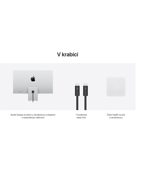 Apple Studio Display (2022) Sklo s nanotexturou/Stojan s nastavitelným náklonem