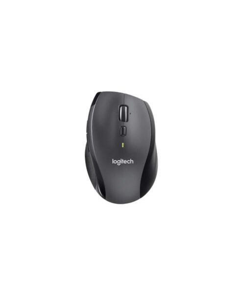 Logitech Marathon M705/Kancelářská/Optická/Pro praváky/1 000 DPI/Bezdrátová USB/Černá