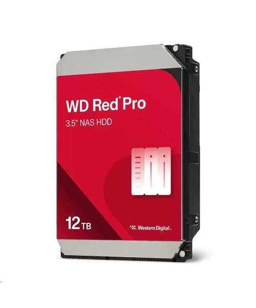 WESTERN DIGITAL HDD 12TB WD122KFBX Red Pro 256MB SATAIII 7200rpm