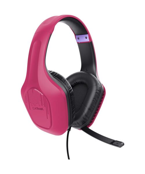 Trust GXT 415P ZIROX/Stereo/Jack/Drát/Růžová