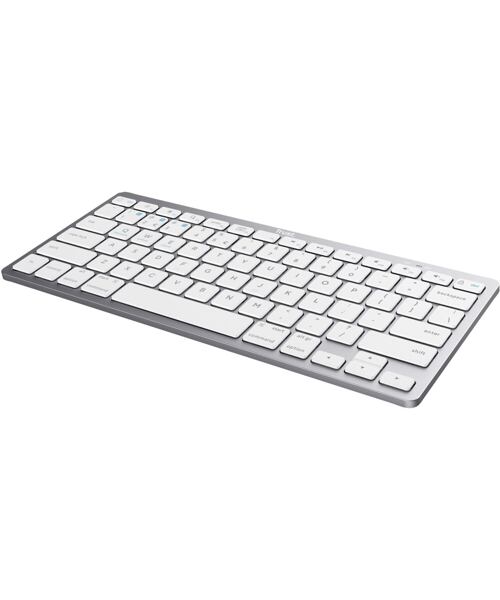 TRUST/Bezdrátová Bluetooth/CZ-SK layout/Stříbrná