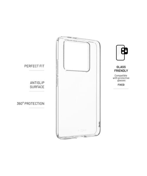 TPU gelový kryt FIXED Story pro Xiaomi 14T Pro, čirý